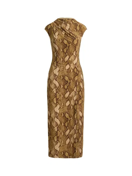 Lauren Ralph Lauren Rochie ciocolatiu / sepie / cappuccino maro