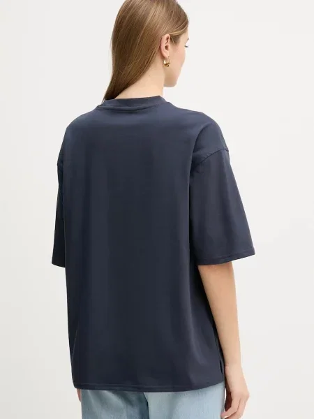 Tričko Calvin Klein Jeans tmavomodrá