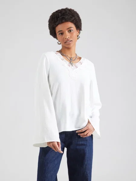 VERO MODA Bluză VMALVA' alb