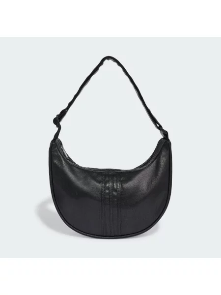 Adidas Torebka Adicolor Half Crescent Bag Metallic Pu czarny