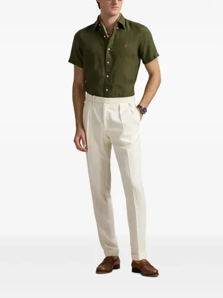 Șosete Polo Ralph Lauren de in cu dungi cu autograf negru