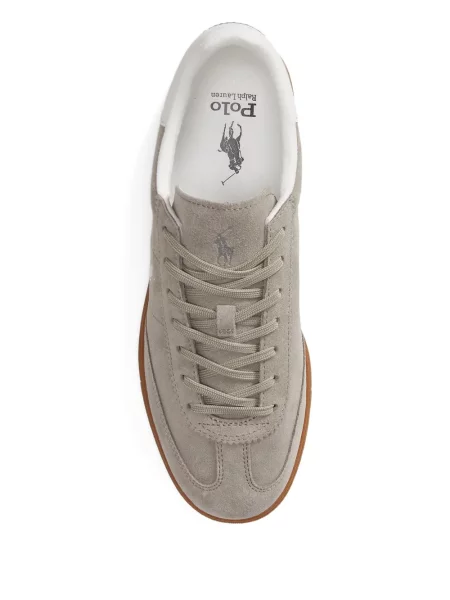 Μικρός κασκέτο Polo Ralph Lauren με χαμηλή μέση υφαίνω διαγωνίως πράσινο
