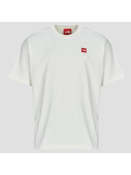 Majica The North Face s kratkimi rokavi bela