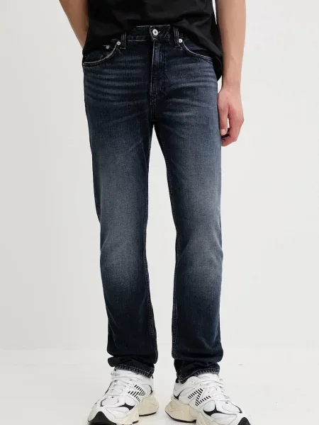 HUGO Blugi Ash Bleumarin albastru