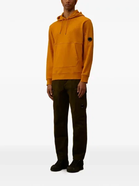 Μακρύς κορδόνι περίσφιξης hoodie C.p. Company πορτοκαλί