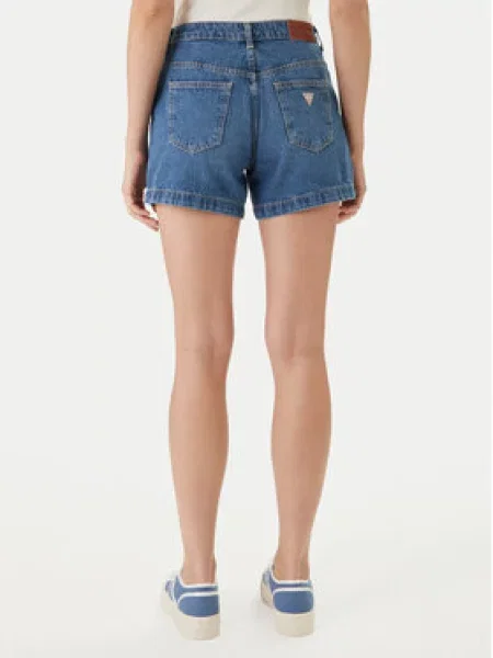 Guess Jeans Jeans kratke hlače modra