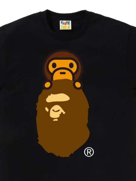 Grafic tricou A Bathing Ape® negru