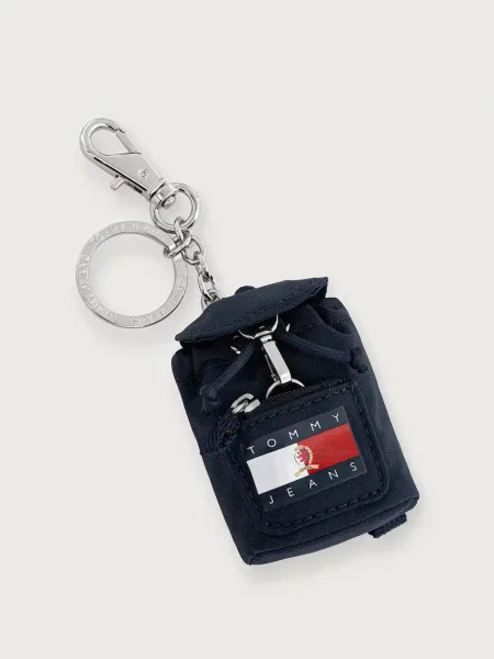 Tommy Jeans obesek za ključe bela