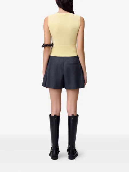 Pleteni top Claudie Pierlot žuta