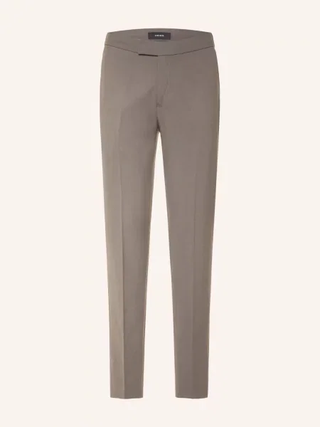 Reiss Spodnie Found Slim Fit braun brązowe
