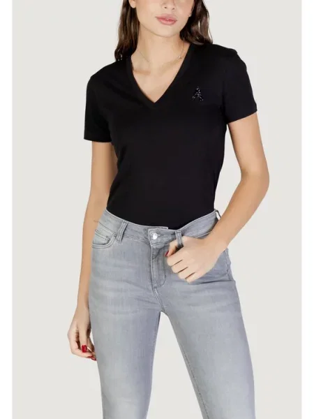 Armani Exchange Marškinėliai juoda