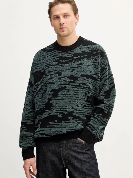 BOSS Orange pulover Andscape negru