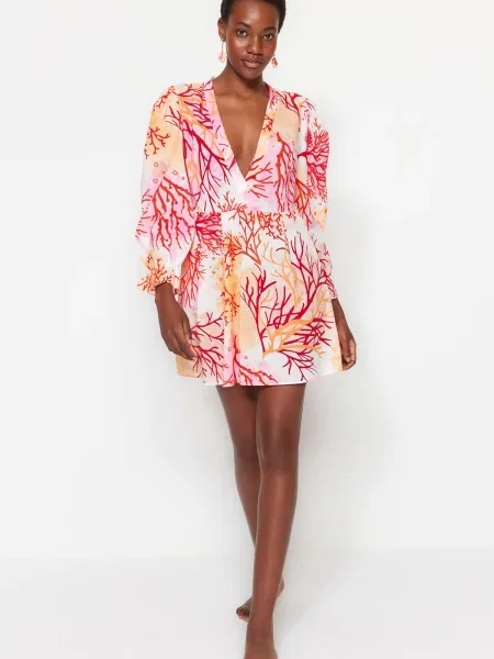 Sukienka Trendyol czerwona