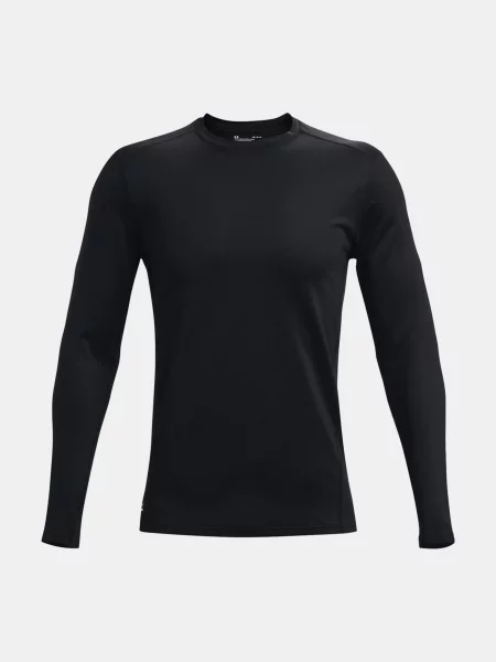 Pánske nohavice Under Armour Tactical Crew Cgi Base black/black s dlhým rukávom čierna