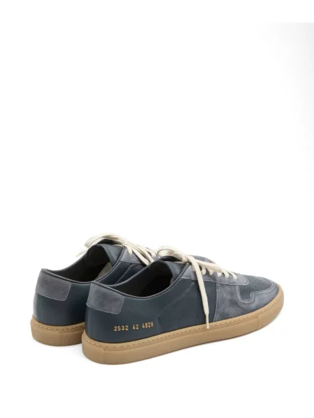 Sneakerși Common Projects din piele albastru