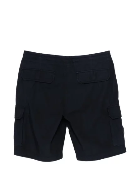 Šortky cargo Emporio Armani s autogramem modré