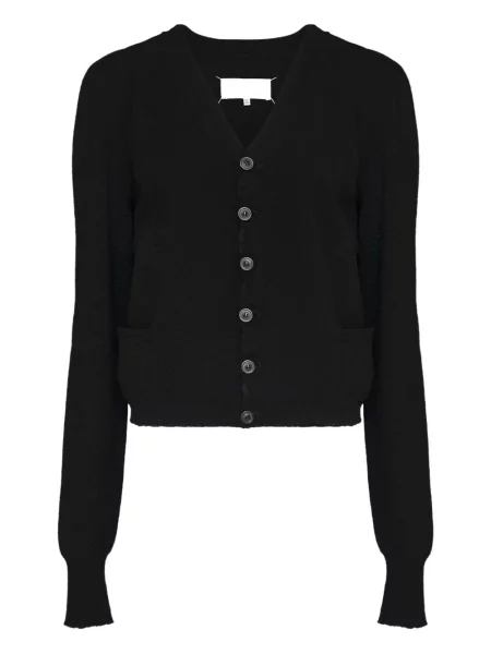 Cardigan Maison Margiela de lână negru