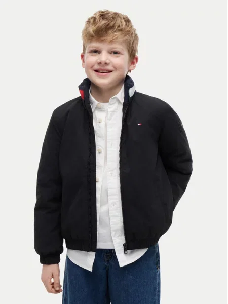 Tommy Hilfiger Преходно яке Essential черен