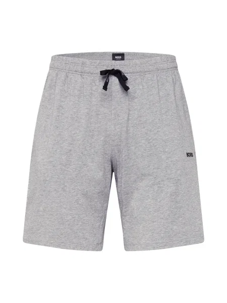 BOSS Orange Pyžamové nohavice sivá