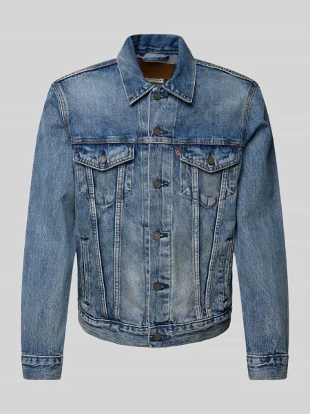 Levi's kurtka jeansowa przejściowa niebieska