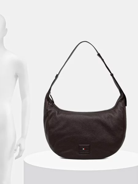 Tommy Hilfiger чанта мъжка от кожа кафяво
