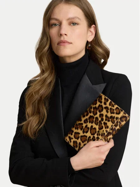 Kabelka Lauren Ralph Lauren hnědá
