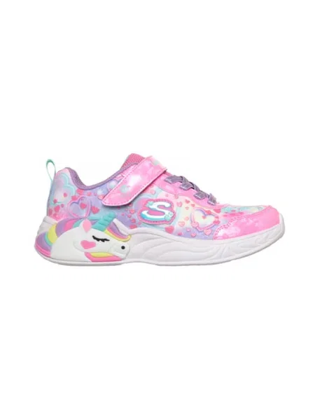 Gyerek félcipő Skechers rózsaszín