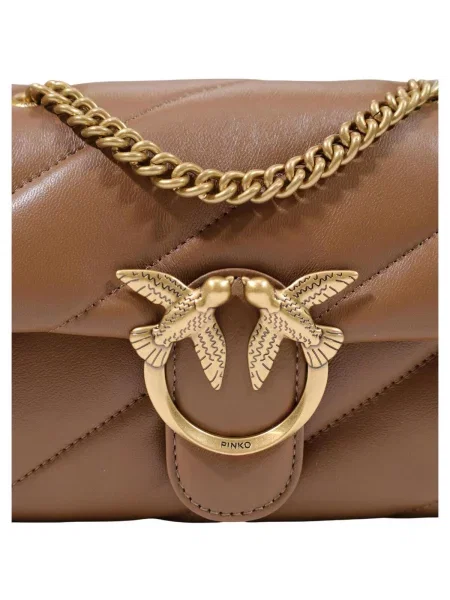 Crossbody kabelka Pinko hnedá