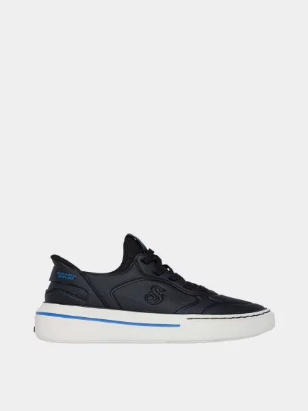 Кеди низькі Skechers Snoop Dogg One штучна шкіра чорний