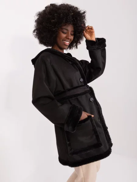 Geacă Fashionhunters negru