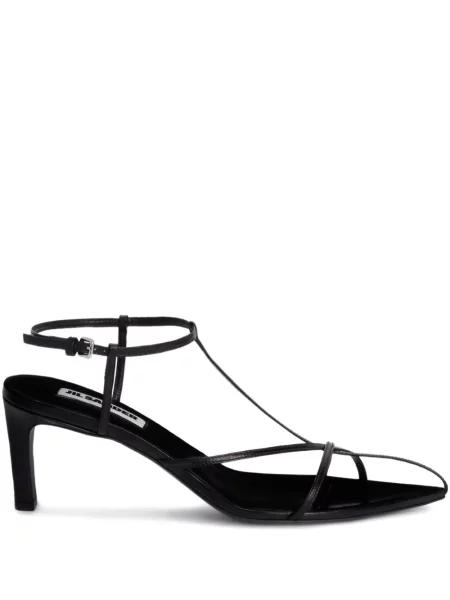 Pantofi cu toc Jil Sander negru