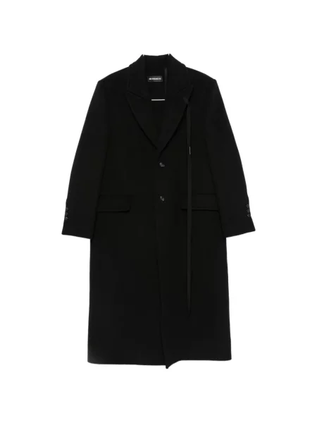 Palton Ann Demeulemeester de lână negru