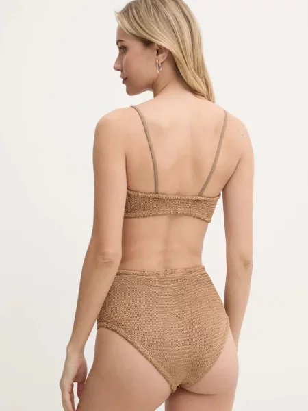 PARAMIDONNA dwuczęściowy strój kąpielowy miękka miseczka brązowy
