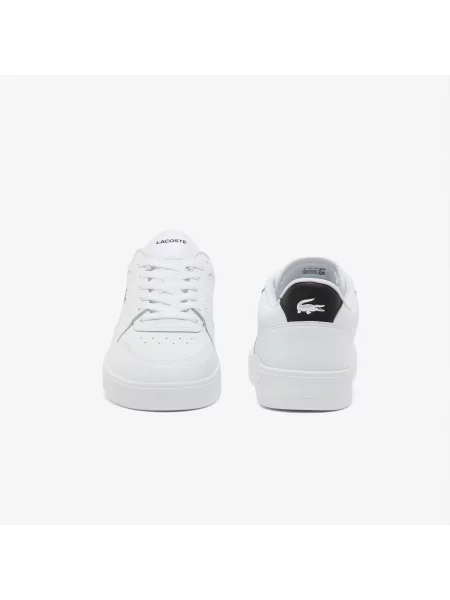 Lacoste Skórzane Sneakersy Court Ace biały