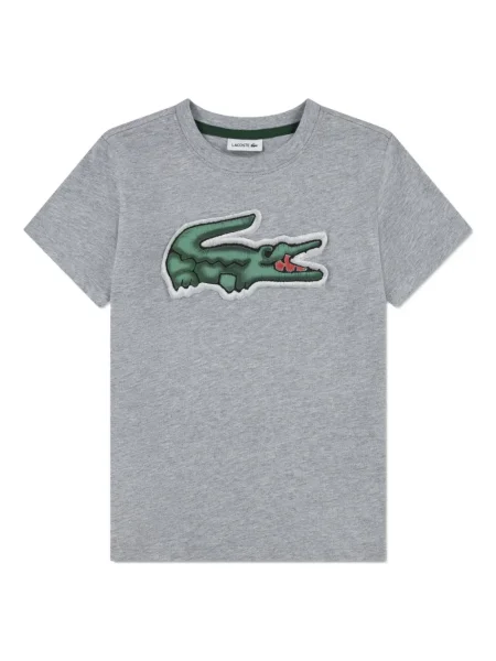 Koszulka dziecięca Lacoste szara