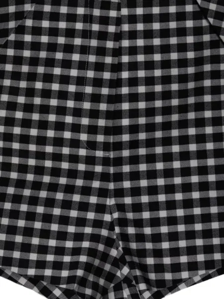 Szorty Posse w kratę czarne