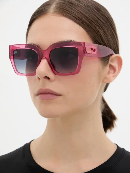 Furla ochelari de soare cat eye pentru femei roz