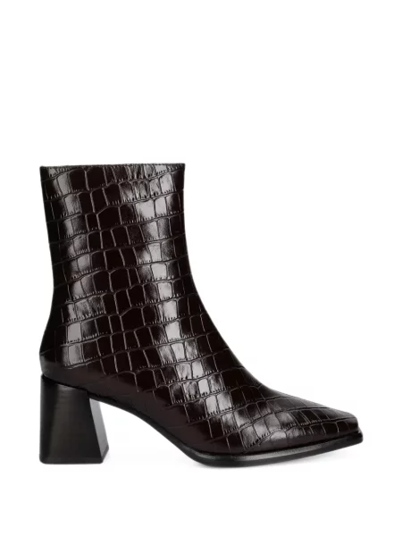 Cizme scurte Jeffrey Campbell maro