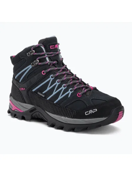 Cizme de trekking pentru femei CMP Rigel Mid Wp gri
