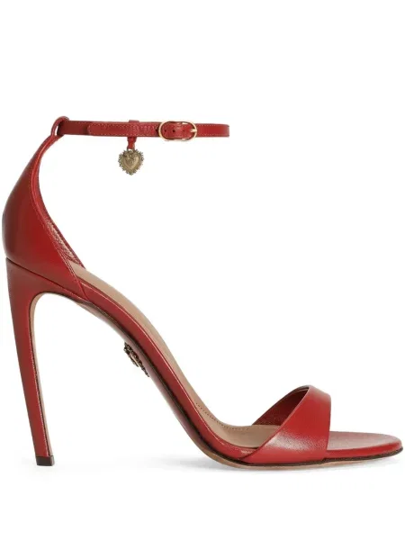 Sandale Dolce & Gabbana din piele roșu
