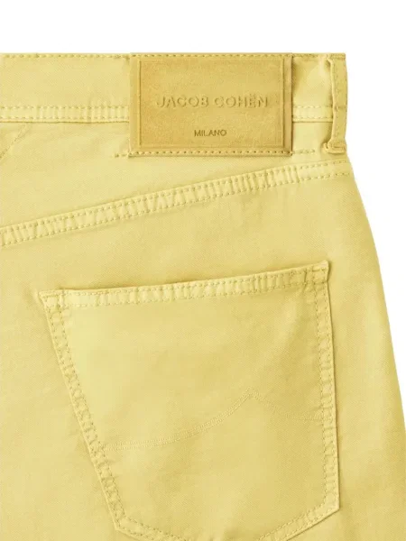 Pantaloni scurți din denim Jacob Cohën galben