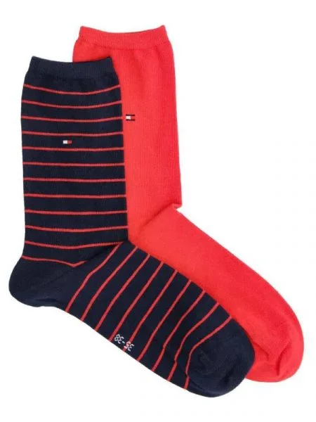 Tommy Hilfiger 2 db-os zokni szett piros