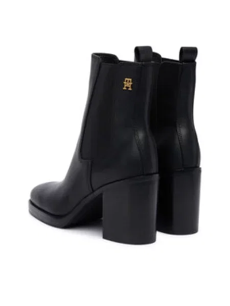 Polokozačky Tommy Hilfiger černé