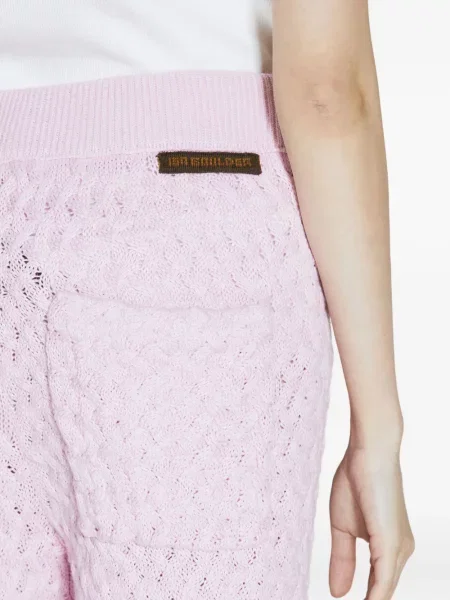 Pantaloni Isa Boulder roz
