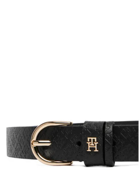 TOMMY HILFIGER Opasky ESS EFFORTLESS' čierna
