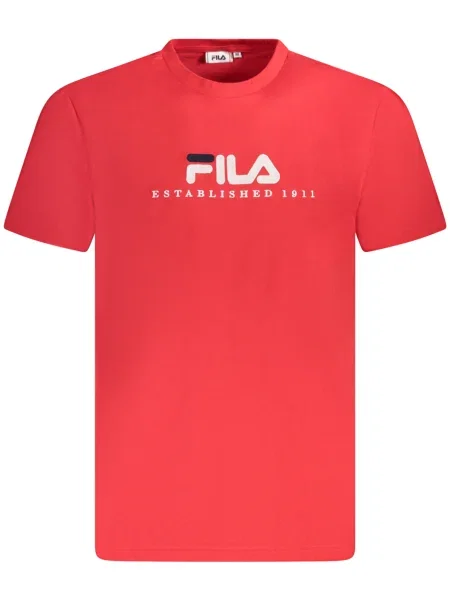 Tricou Fila scurt roșu