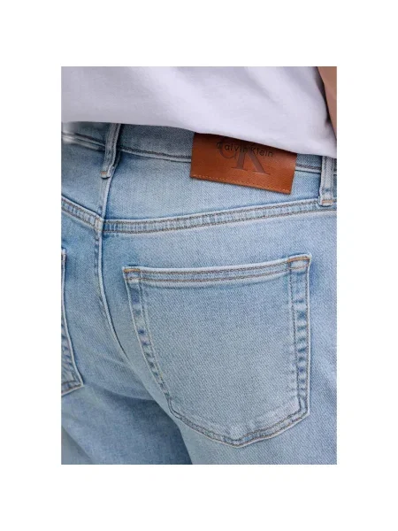 Blugi Calvin Klein Jeans albastru