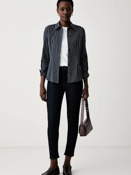 Levi's skinny kavbojke HIGH RISE SKINNY modra