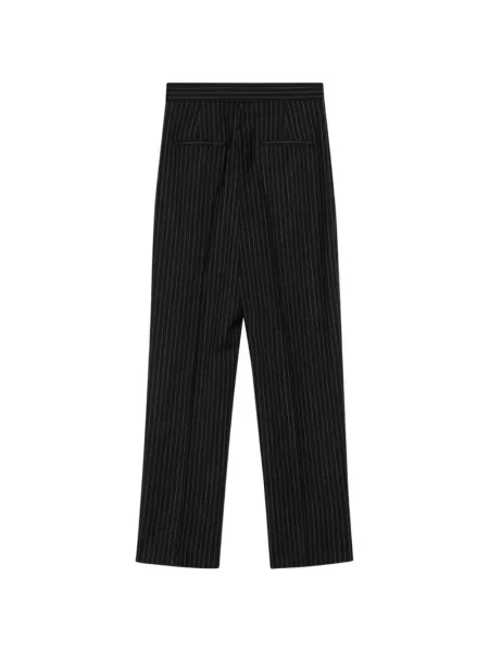 Pantaloni Max Mara de lână negru