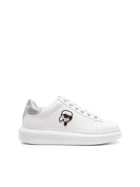 Sneakersy KARL LAGERFELD białe